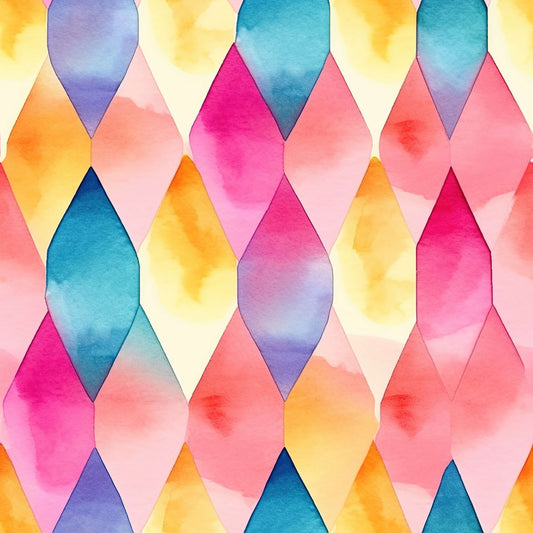 Pattern for printing on leather, acrylic, wood or cork for earring blanks or earring supplies in pattern style - Pattern -  Watercolour - 19