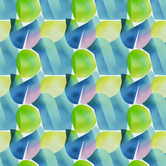 Pattern for printing on leather, acrylic, wood or cork for earring blanks or earring supplies in pattern style - Pattern -  Watercolour - 35