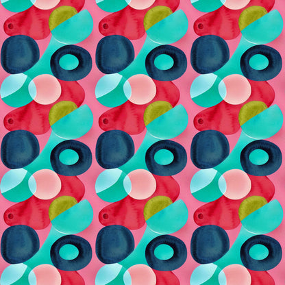 Pattern for printing on leather, acrylic, wood or cork for earring blanks or earring supplies in pattern style - Pattern -  Watercolour - 38