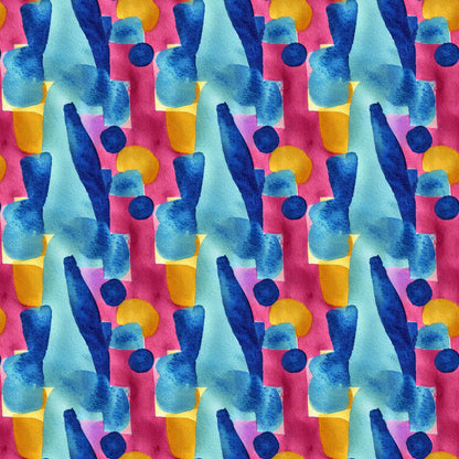 Pattern for printing on leather, acrylic, wood or cork for earring blanks or earring supplies in pattern style - Pattern -  Watercolour - 39