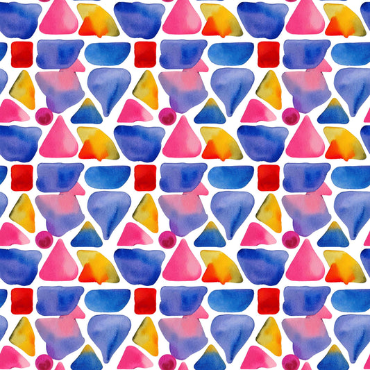 Pattern for printing on leather, acrylic, wood or cork for earring blanks or earring supplies in pattern style - Pattern -  Watercolour - 40