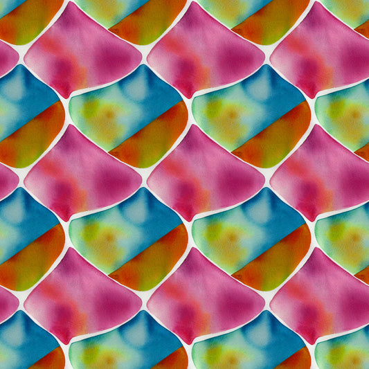 Pattern for printing on leather, acrylic, wood or cork for earring blanks or earring supplies in pattern style - Pattern -  Watercolour - 41