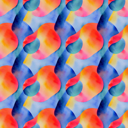 Pattern for printing on leather, acrylic, wood or cork for earring blanks or earring supplies in pattern style - Pattern -  Watercolour - 43