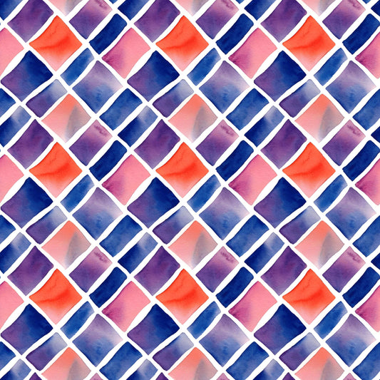 Pattern for printing on leather, acrylic, wood or cork for earring blanks or earring supplies in pattern style - Pattern -  Watercolour - 47