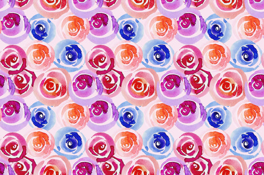 Pattern for printing on leather, acrylic, wood or cork for earring blanks or earring supplies in pattern style - Pattern -  Watercolour - 66