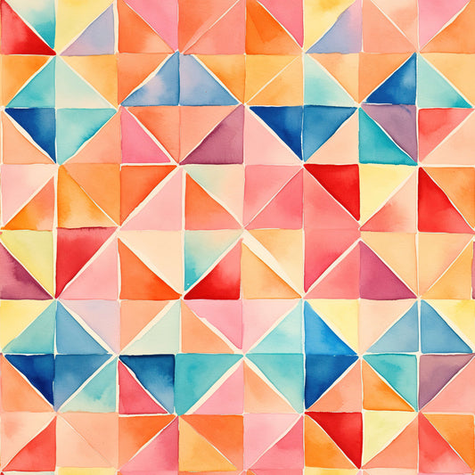 Pattern for printing on leather, acrylic, wood or cork for earring blanks or earring supplies in pattern style - Pattern -  Watercolour - 81