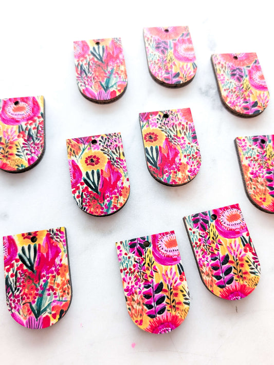 Wood - 3cm Arch - Bold Floral - 39