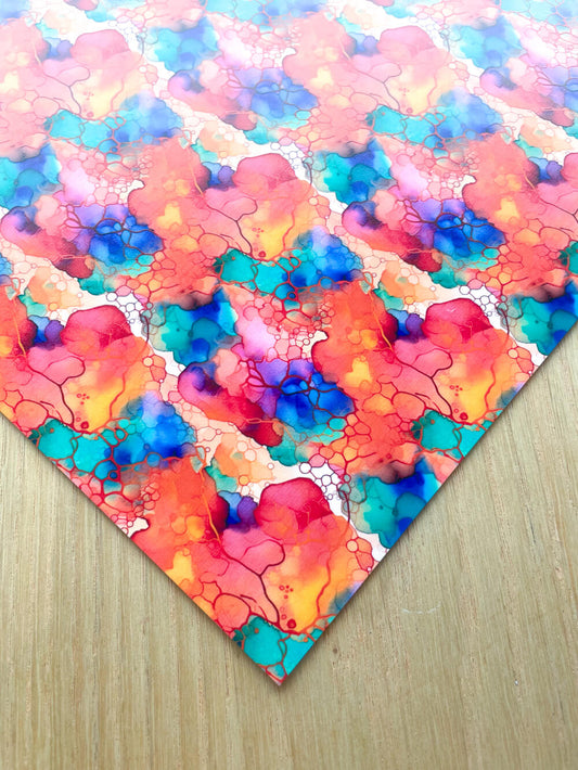 A4 Yupo Paper - Alcohol Ink - 03