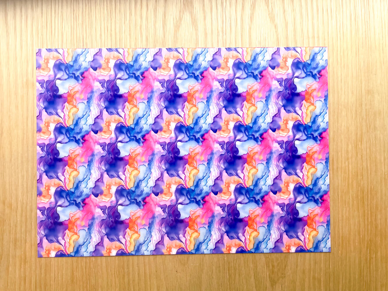 A4 Yupo Paper - Alcohol Ink - 02