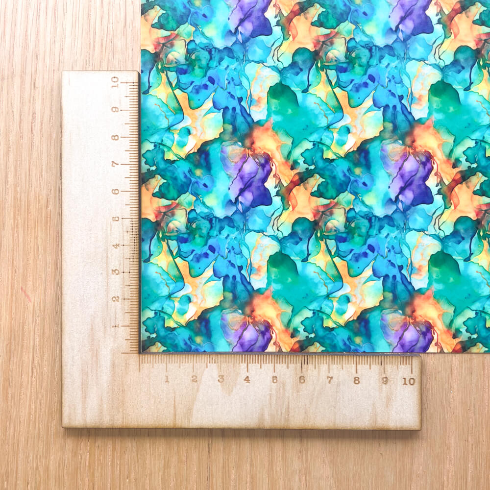 A4 Yupo Paper - Alcohol Ink - 07