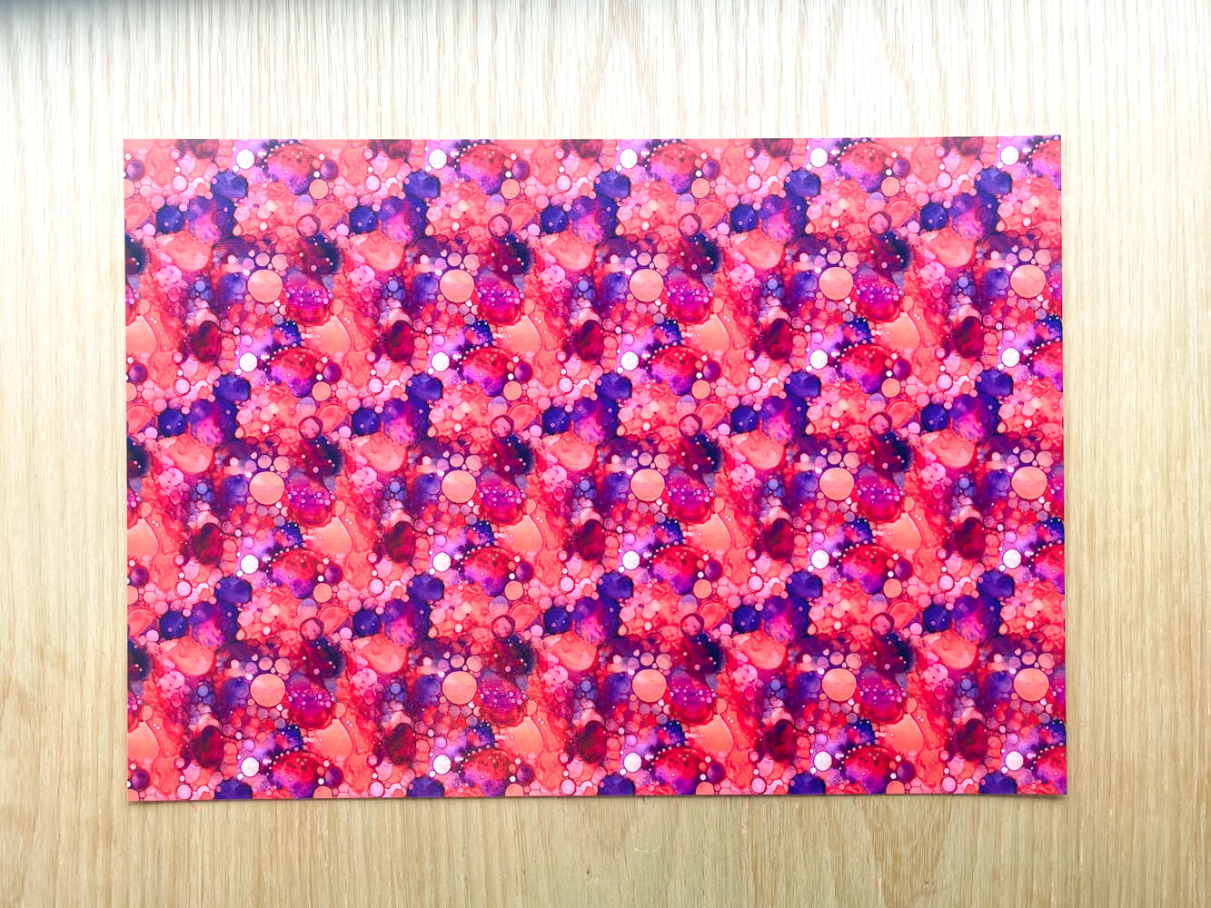 A4 Yupo Paper - Alcohol Ink - 06