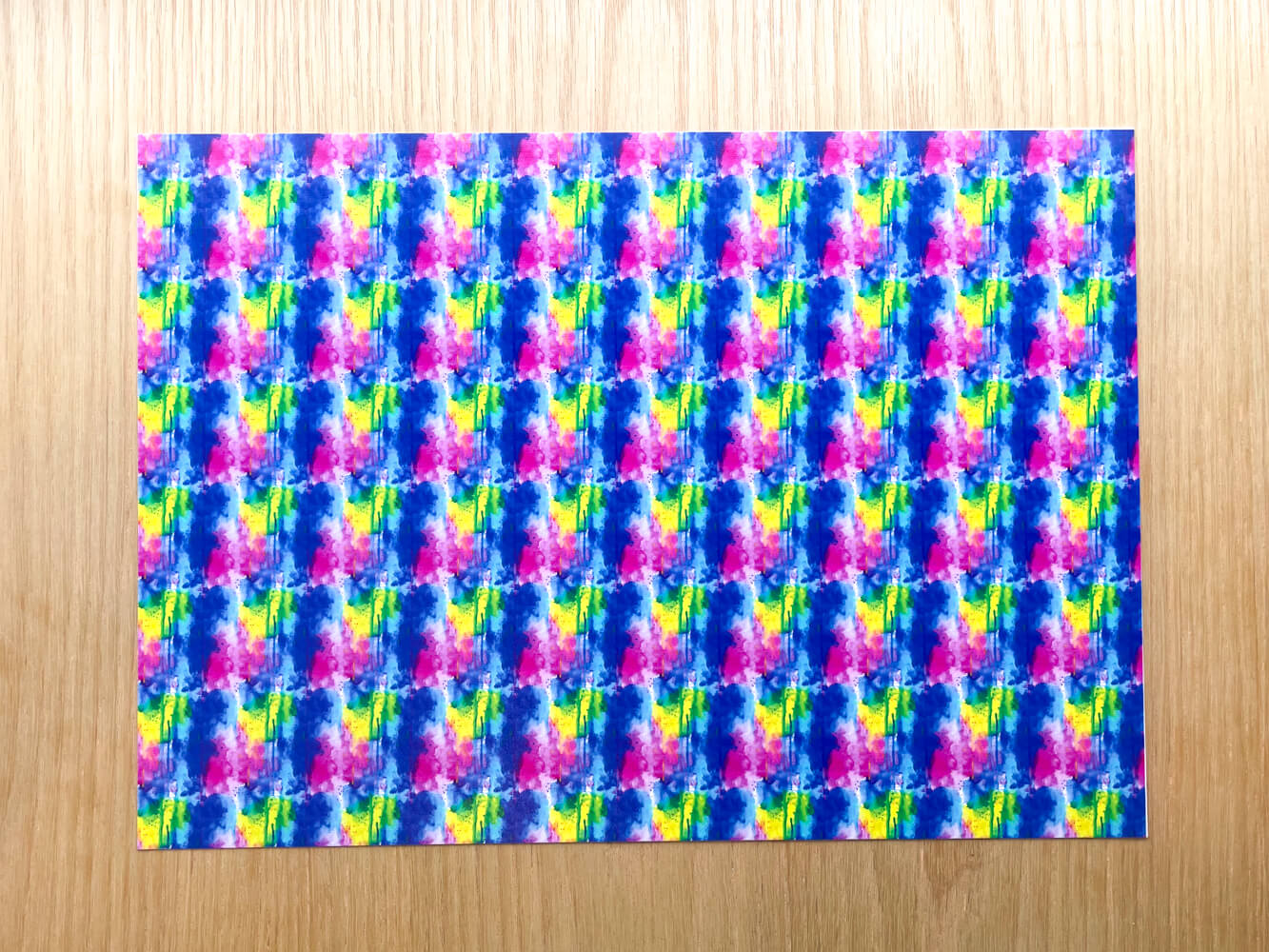 A4 Yupo Paper - Neon Splash - 05
