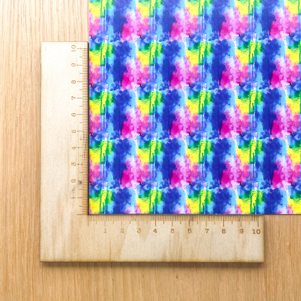 A4 Yupo Paper - Neon Splash - 05