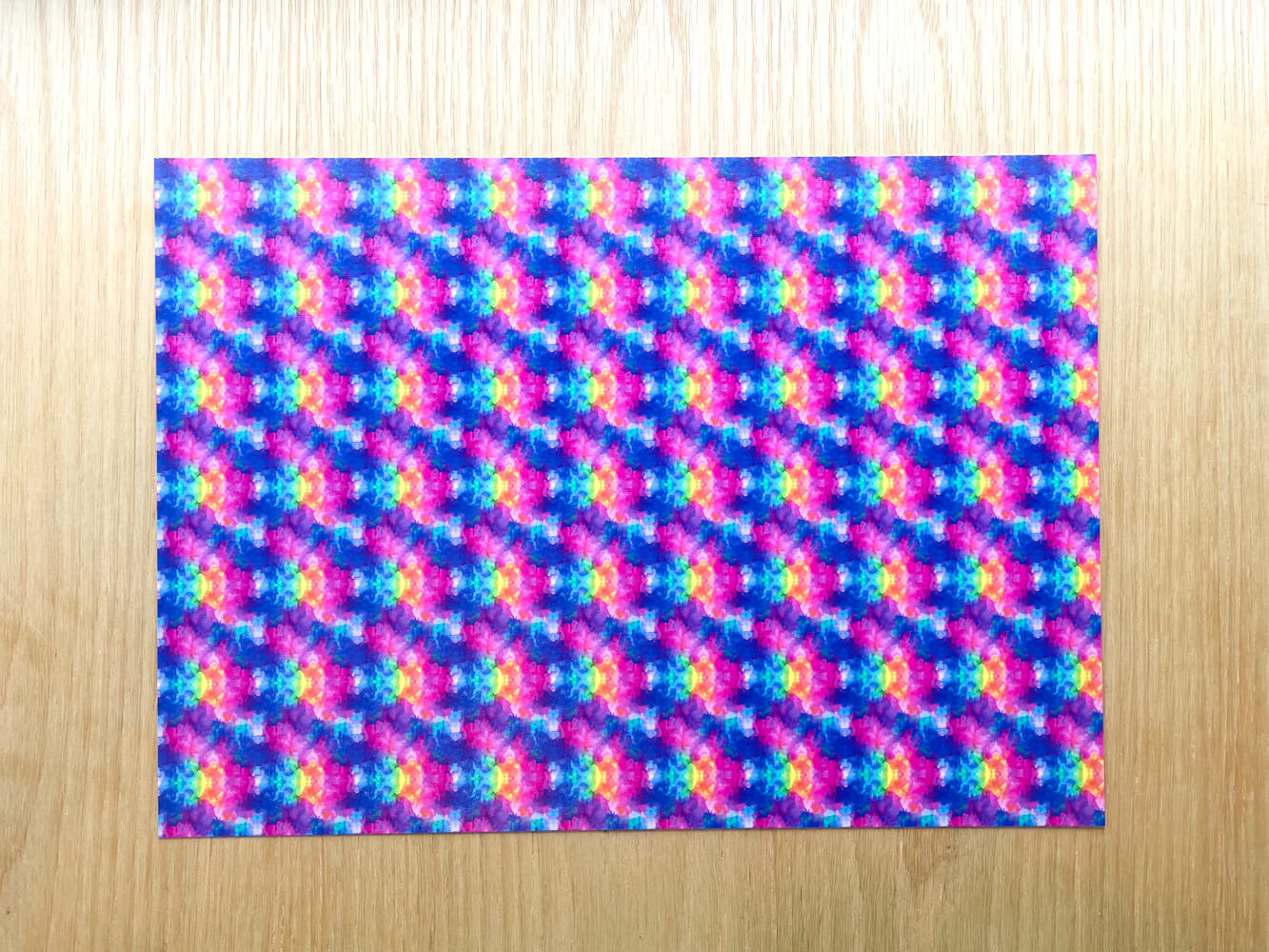 A4 Yupo Paper - Neon Splash - 01