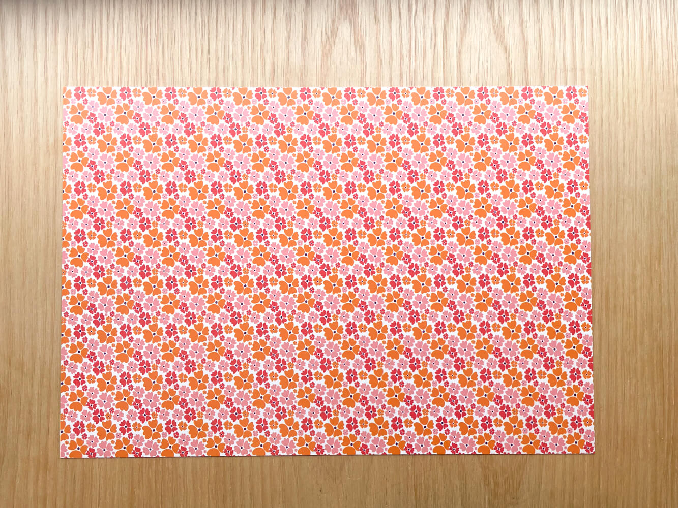 A4 Yupo Paper - Abstract Floral - 75