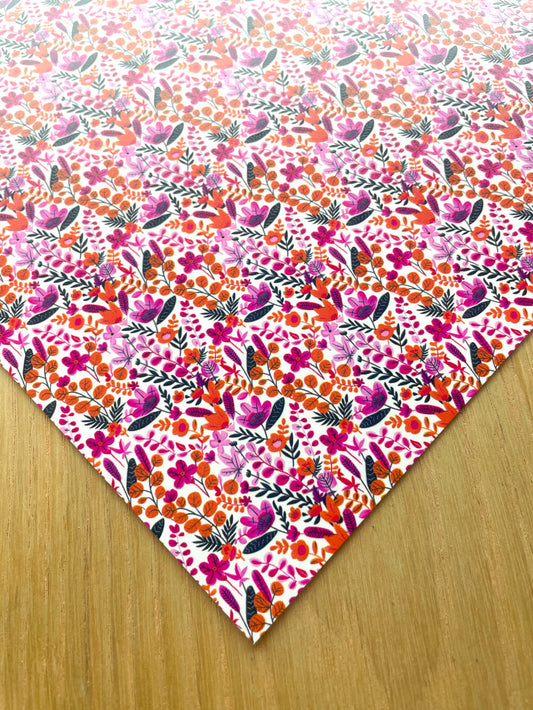 A4 Yupo Paper - Bold Floral - 88