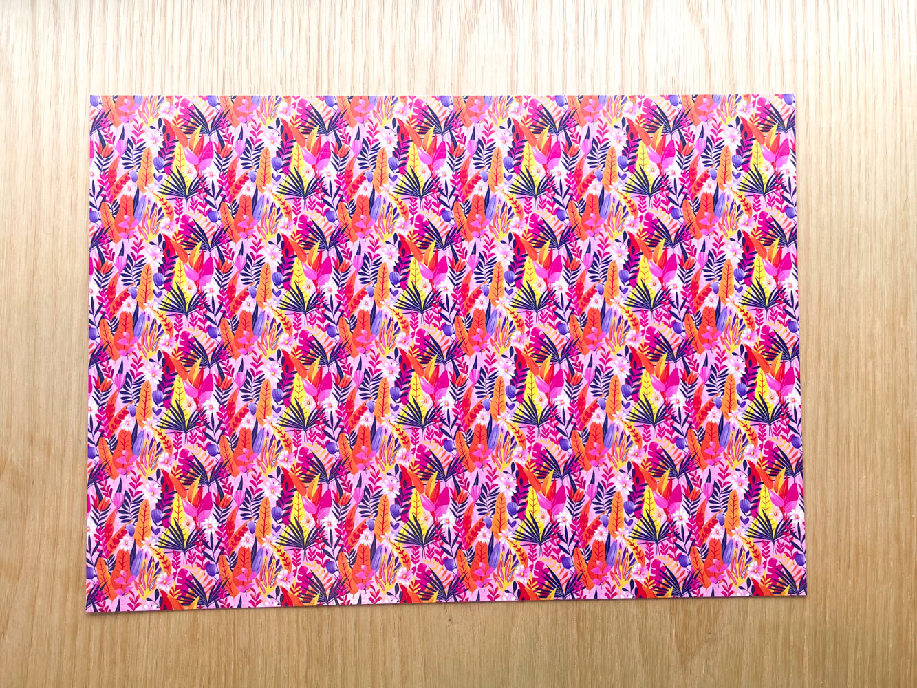 A4 Yupo Paper - Bold Floral - 92