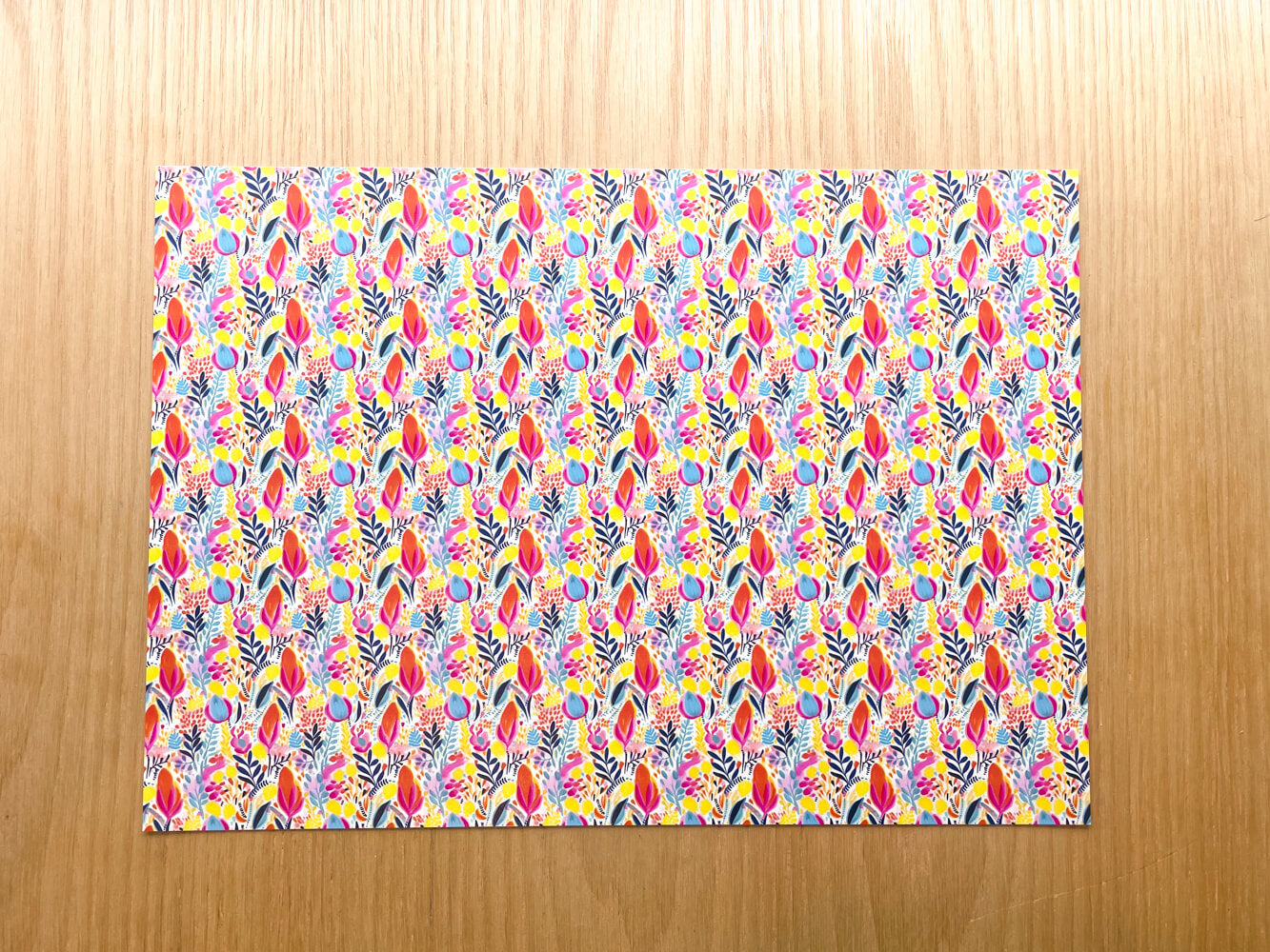 A4 Yupo Paper - Bold Floral - 80