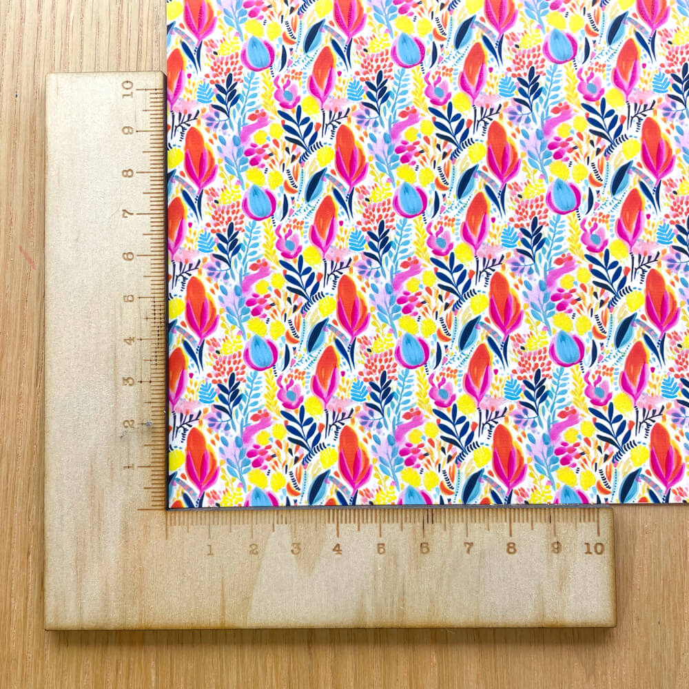 A4 Yupo Paper - Bold Floral - 80