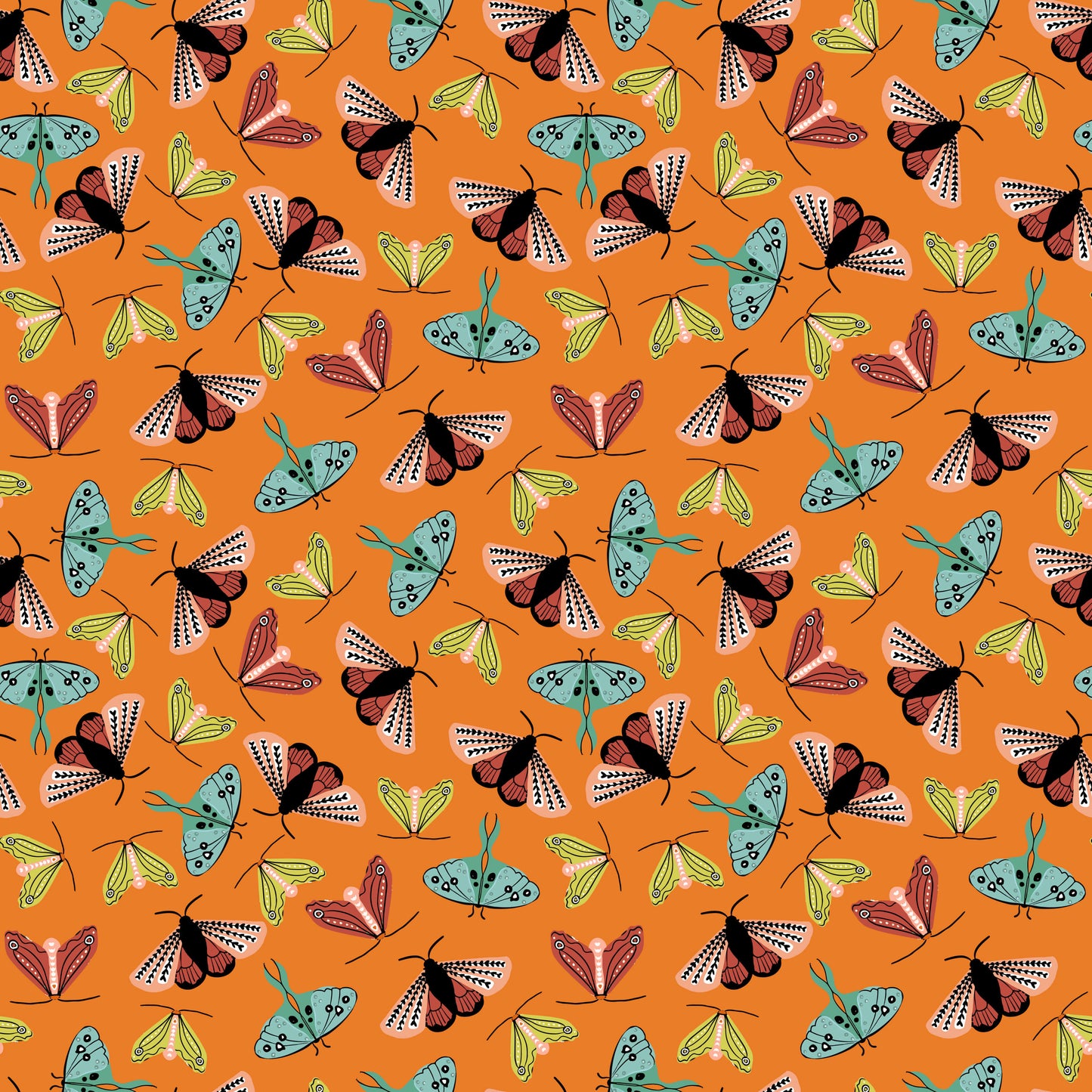 Pattern for printing on leather, acrylic, wood or cork for earring blanks or earring supplies in pattern style - Pattern -  Autumn Picnic - 02