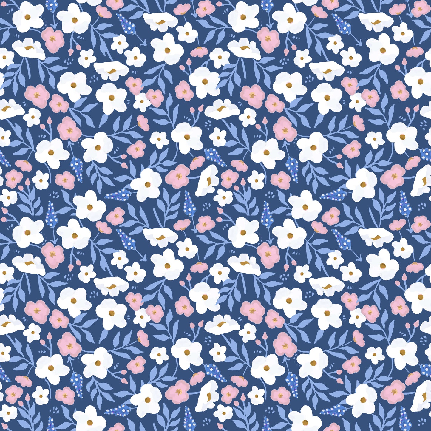 1.5cm Circle - Studs- Clear Acrylic - Winter Picnic - 10